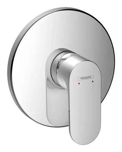 hansgrohe Rebris S Einhebel-Duscharmatur Unterputz 72667000 - Duscharmatur, hochwertiger Einhebelmischer mit einstellbarer Temperaturbegrenzung für mehr Sicherheit und elegantes Design