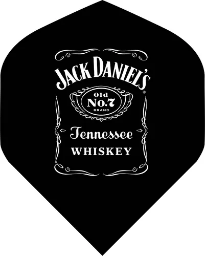Mission Jack Daniels Bottle No2 Dart Flights NEU