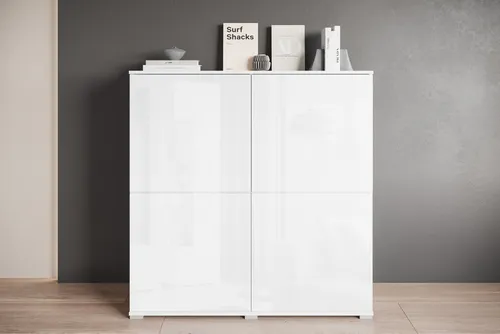 INOSIGN Highboard Kenia, moderne grifflose Hochkommode von OTTO home