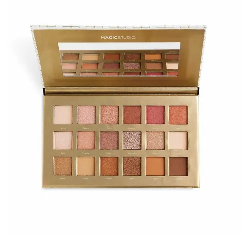 Magic Studio Lidschatten Powerful Cosmetics Eyeshadow Palette 18 Colors Diamond