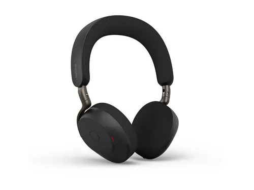 Jabra Evolve3 75 MS Link390a Black Stereo Headset - Hochwertiges Headset für klare Kommunikation, ideal für den Büroalltag. Mit bequemer Polsterung und optimaler Geräuschisolierung für ungestörte Gespräche.