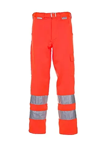 Bundhose 2011 warnorange, Größe 60 - Sicherheitsbundhose für optimale Sichtbarkeit - Arbeits- & Schutzkleidung, leuchtorange Warnschutzhose 2011 in Größe 60 für höchste Sichtbarkeit und Sicherheit bei der Arbeit.