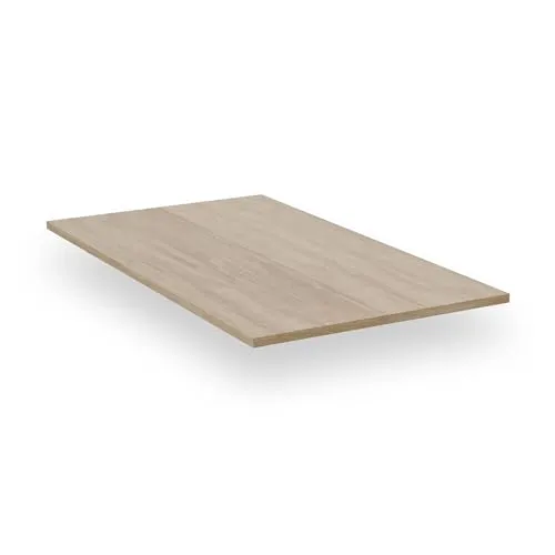 blumfeldt Bearsdon Tischplatte 140x80 - Esszimmertischplatte aus langlebigem MDF, kratzfest und hitzebeständig. Ideal für industrielle und minimalistische Räume, bietet sie eine elegante und robuste Lösung für den täglichen Gebrauch.