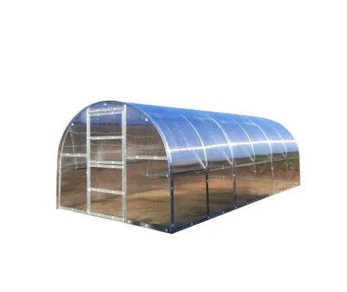 Gewächshaus BALTIC LT 3x6m - Robust und Transparent - Gewächshaus aus 4 mm Polycarbonat, ideal für Hobbygärtner, bietet optimalen Schutz und Lichtdurchlässigkeit für Ihre Pflanzen.