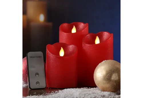 Kerzen Rot von Marelida