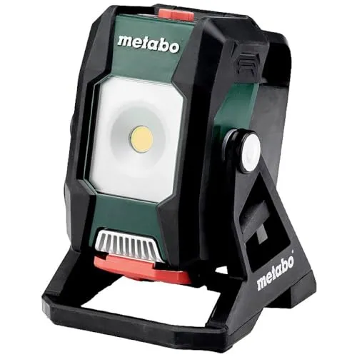 Metabo BSA 12-18 LED 2000 - Helle Arbeitsleuchte - Werkstatt- und Fahrzeugwerkstatt Arbeitsleuchte mit 2000 Lumen, ideal für präzises Arbeiten in dunklen Umgebungen.