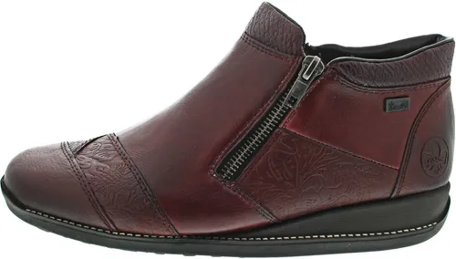 Rieker Westernstiefelette - Wanderschuhe mit atmungsaktivem Rieker-Tex für optimalen Wärme- und Nässeschutz, plus rutschfester Laufsohle und echtem Lammwollfutter für höchsten Tragekomfort an kalten Wintertagen.