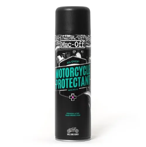 Muc Off Motorcycle Protectant 500 ml - Premium Schutz Spray für Motorräder - Betriebsstoffe & Fette: Muc Off Motorcycle Protectant bietet ultimativen Korrosionsschutz und hinterlässt eine nicht klebende Schutzschicht, die Schmutz abweist und Ihr Motorrad auch im Winter wie neu aussehen lässt.