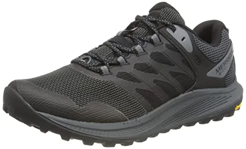 Merrell Herren Nova 3 GTX Wanderschuh, Schwarz, 43.5 EU - Wanderschuhe mit GORE-TEX-Membran für Wetterfestigkeit und Vibram TC5+-Sohle für perfekten Halt auf jedem Terrain. Optimal für Outdoor-Abenteuer und urbanen Einsatz.