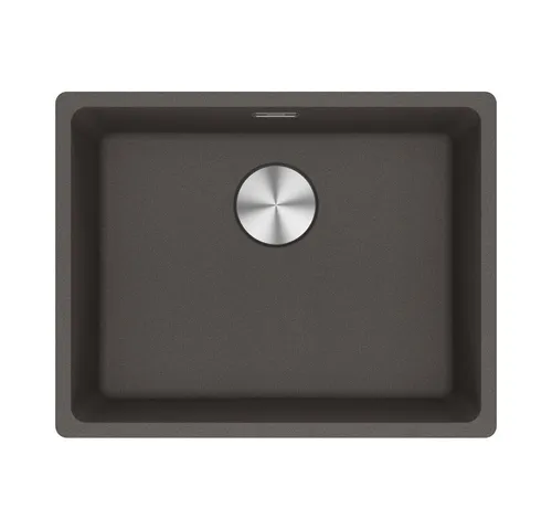 FRANKE Granitspüle Maris MRG 210-52 in Schiefergrau - Flächenbündig einbaubare Franke Granitspüle Maris MRG 210-52, ideal für Stein-Arbeitsplatten. Hygienische Oberfläche und hochwertige Verarbeitung in eleganter Steinoptik.