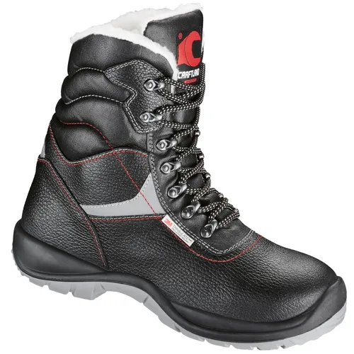 Craftland WINTERHUDE ÜK 33401 Winter-Schnürstiefel - Winter-Schnürstiefel mit EN ISO 20345 S3, leichtem gepolstertem Leder, rutschhemmender Sohle und Thinsulate®-Membrane für optimalen Kälteschutz.