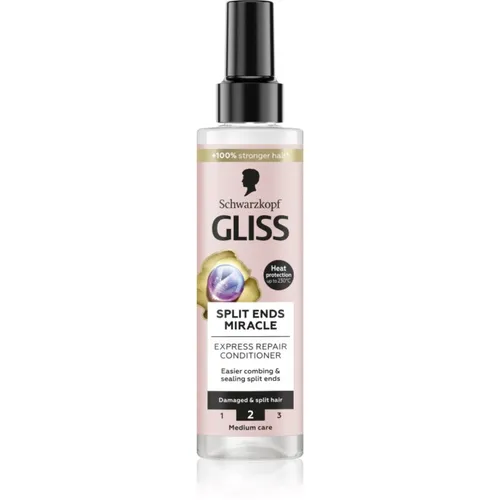 Schwarzkopf Gliss Split Ends Miracle Conditioner ohne Ausspülen für trockene Haarspitzen 200 ml