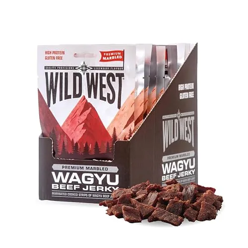 Wild West Wagyu Beef Jerky – 16 x 25g von WILD WEST