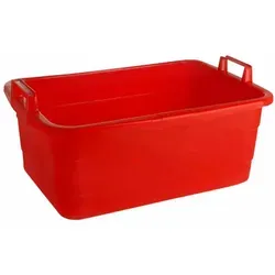 LOCKWEILER Eckige Wanne 62 cm in rot von Lockweiler