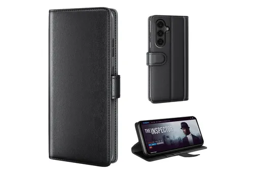 Tec-Expert Handyhülle Echtleder Handyhülle für Samsung Galaxy S26, Cover Klapphülle Case mit Kartenfächern und Geldfach aufstellbar