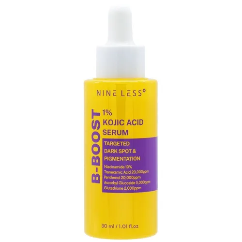 Nine Less B-Boost Aufhellendes Serum mit 1% Kojic-Säure - 30 ml