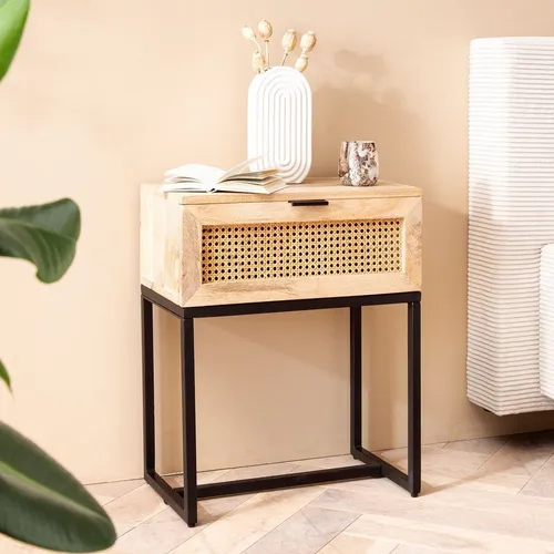 FINEBUY Nachttisch FB98156