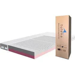 TULENA NOX Matratze 80x190 - Komfortschaum Wendematratze - Matratzen mit antibakteriellem Bezug, 14 cm hoch, ideal für erholsamen Schlaf und optimale Unterstützung für Rücken und Gelenke.