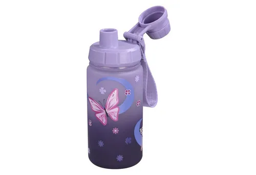 Step by Step Trinkflasche aus Kunststoff - Die Step by Step Trinkflasche ist ideal für Schule und Freizeit. Sie passt perfekt in Rucksackseitentaschen und ist dank des praktischen Drehverschlusses einfach zu bedienen. Hergestellt aus hochwertigem Tritan, sorgt sie für unverfälschten Geschmack.