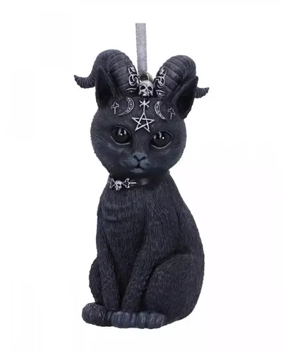 Pawzuph Hexenkatze Weihnachtsschmuck 10cm als Gothic Ornament