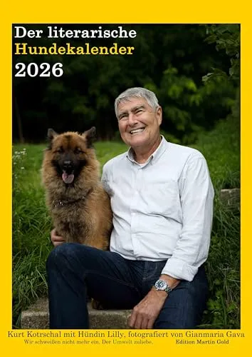 Der literarische Hundekalender 2026: Wochenkalender für Hundefreunde - Unterhaltungsliteratur, mit wöchentlichen literarischen Hundezitaten und Platz für persönliche Notizen, ideal für Hundefans.