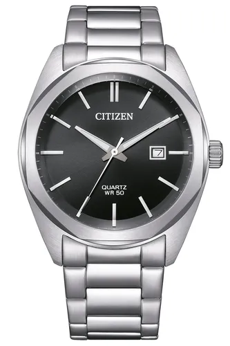 CITIZEN Men's Analog Quarz Uhr BI5110-54E - Elegante Armbanduhr mit Edelstahl-Armband und präzisem Quarzwerk, perfekt für jeden Anlass.