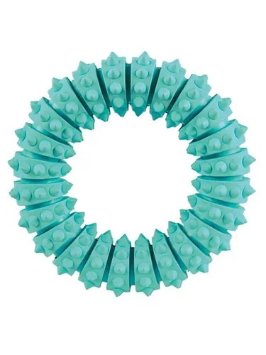 Trixie Denta Fun Ring Kauspielzeug aus Naturkautschuk mit Minzgeschmack 12cm TX33181
