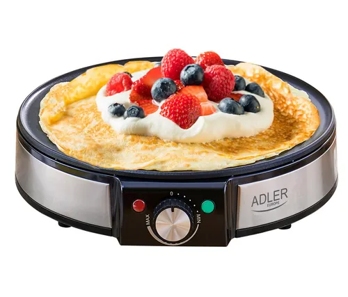Adler Crêpesmaker AD 3058 – 30 cm Antihaftbeschichtung, 1600 Watt