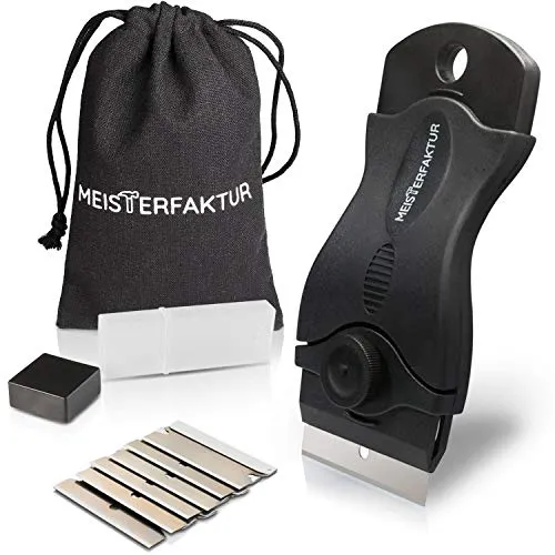 Meisterfaktur Ceranfeldschaber für Backofen, Induktionskochfeld & Ceranfeld