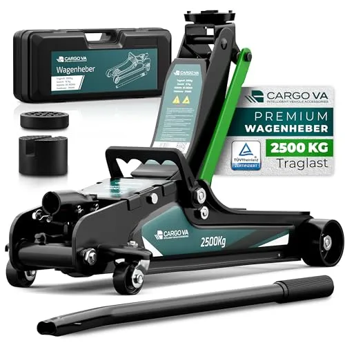 CargoVA Hydraulischer Wagenheber im Koffer 2,5T von CARGO VA Intelligent Vehicle Accessories