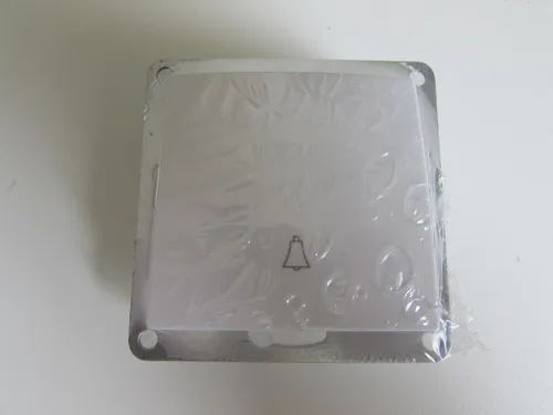 ETT534801 Taster ''Flair'' 250V~/10A, UP weiß  Schalter Elektronik Unterputz