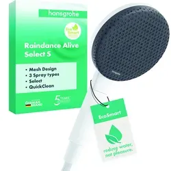 hansgrohe Raindance Alive Select S Handbrause 125 3jet EcoSmart