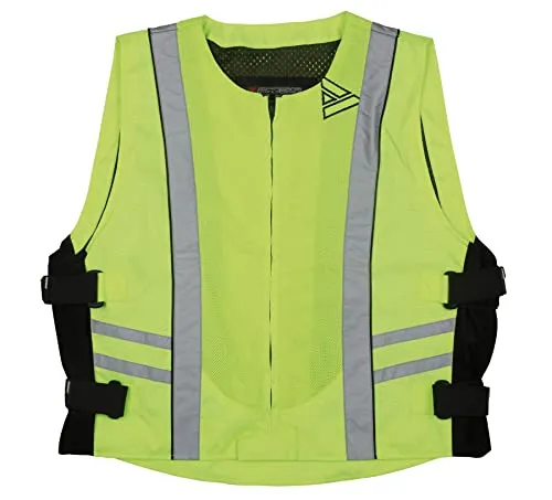 Modeka Basic Mesh Warnweste, neon-gelb, XL
