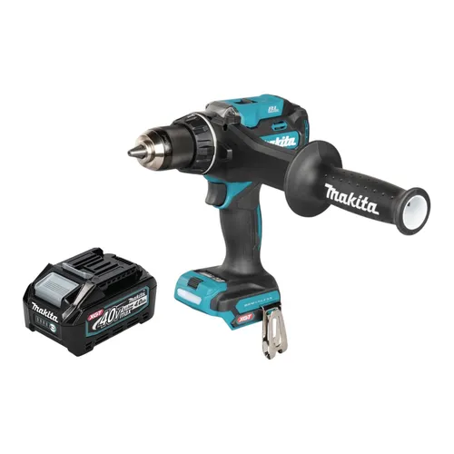 Makita DF 003 GM1 Akku Bohrschrauber 40 V max. 180 Nm Brushless + 1x Akku 4,0 Ah - Hochwertiger Akkuschrauber für vielseitige Anwendungen, inklusive 4,0 Ah Akku. Leistungsstark mit max. 180 Nm Drehmoment und ideal für den professionellen Einsatz.