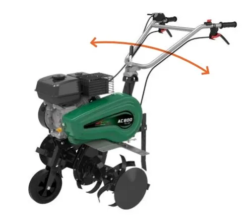 Motorhacke ACTIVE AC 600 196 Cc Arbeitsbreite 60-90 Cm