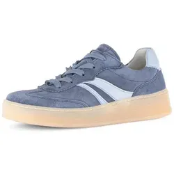 Gabor Sneaker low Materialmix Leder Sneaker blau 40,5 EU (7 UK)