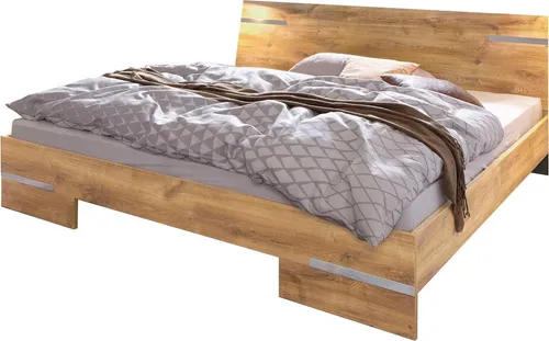 Doppelbett Anna - Modernes Bettgestell in verschiedenen Ausführungen - Das Doppelbett Anna vereint modernes Design mit Funktionalität. Wählen Sie aus verschiedenen Farben und Liegeflächen. Ideal für stilvolle Schlafzimmer.