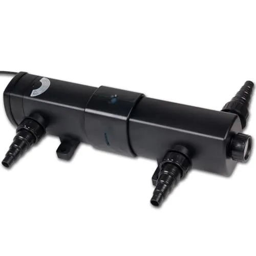Wagner GREEN UVC Teichklärer GUV-218 - UVC-Gerät mit 18 Watt, ideal zur Bekämpfung von Algen und Bakterien in Teichen bis 20.000 l. Perfekt für klare Wasserqualität in Aquarien und Koi-Teichen.