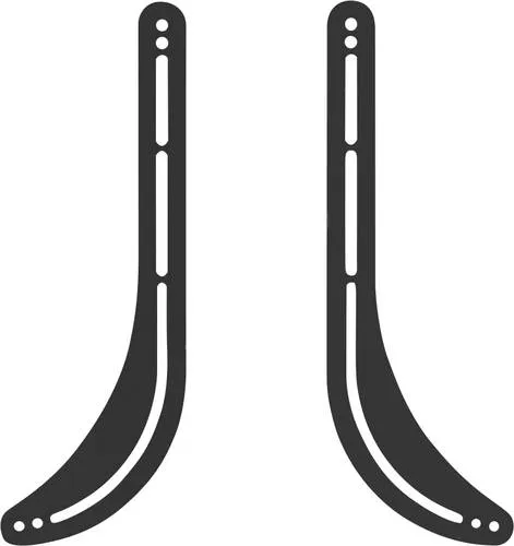 My Wall HZ21L Soundbar-Halterung Starr Schwarz 1St.