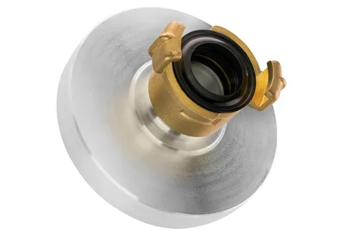 Poppstar Wasserpumpe, C-Storz Kupplung C-52 1 Zoll Außengewinde, Aluminium, Geka