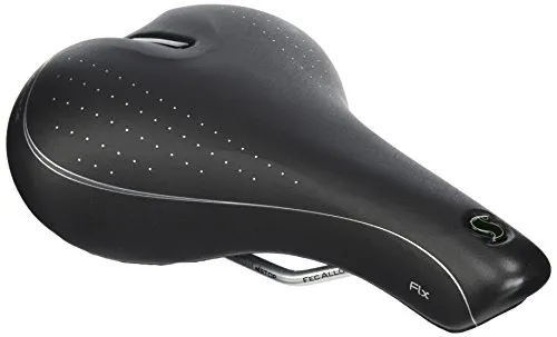 SPORTOURER FLX GEL CLASSIC LADY Sattel Schwarz - Fahrradsattel FLX GEL CLASSIC LADY in Schwarz, mit komfortablem Gel-Padding und robustem Stahl-Alu-Gestell für ein angenehmes Fahrgefühl.