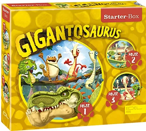 Gigantosaurus - Starter-Box (1 - 3) - Die Original-Hörspiele zur TV-Serie