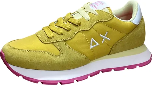 Sneaker Sun68 Ally Solid Nylon giallo DS25SU07 Z35201 42 - Damen-Sneaker aus solidem Nylon in leuchtendem Gelb, perfekt für einen sportlichen Look und hohen Tragekomfort.