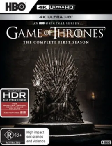 Game of Thrones: The Complete First Season [New 4K UHD Blu-ray] Australia - Im