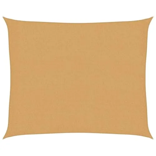 vidaXL Sonnensegel 2,5 x 3 m in gelb von vidaXL