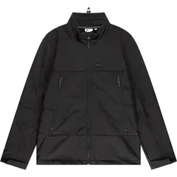 Vintage Industries Kevin Textiljacke - Wasserdicht Schwarz XXL - Hochwertige Softshell-Jacke mit 5.000 mm Wassersäule. Atmungsaktiv und winddicht, ideal für Outdoor-Aktivitäten. Verstellbarer Kragen und Saum für optimalen Tragekomfort.