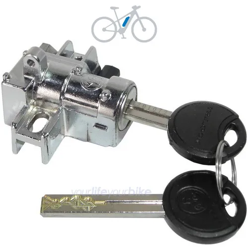 TRELOCK BOSCH GEN.2 RAHMEN AKKU SCHLOSS E-BIKE 2014 DOWNTUBE
