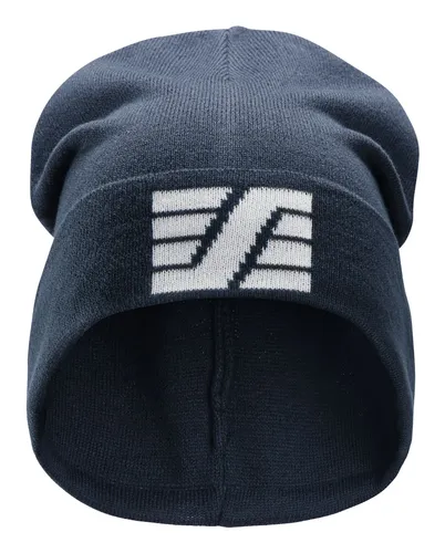 Snickers Workwear Beanie 9035 mit Logo, marineblau-weiß