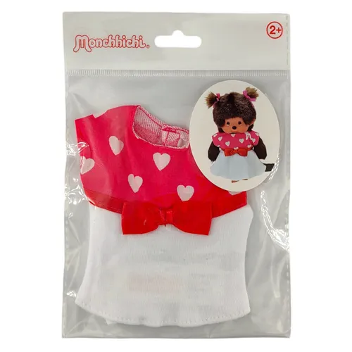 Monchhichi Boutique Fashion Kleid mit Herzchen NEU & OVP