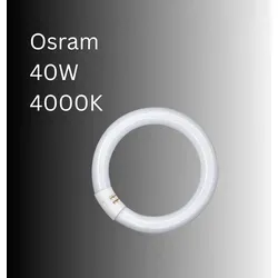 Osram Lumilux-Lampe L 40/840 C - Leuchtstofflampe mit Ringform für gleichmäßige Ausleuchtung, 9000 Stunden Lebensdauer und 2900 Lumen Lichtstrom – ideal für Gastronomie und öffentliche Räume.